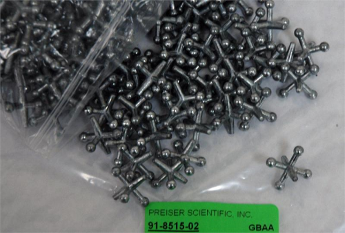 Jack Rocks, for Mixing Coal Samples in Bottles