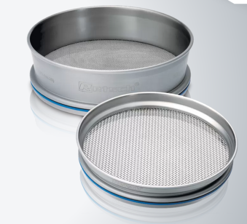 Retsch Test Sieve, 200 Mesh / 75 micron, 8 in. Stainless Steel, Solder-Free, Verder Scientific, 008SAW.075