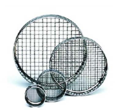 Retsch Test Sieve, 400 mm Diameter x 65 mm Height, Stainless Steel with 500 micron Wire Mesh, Verder Scientific, 60166000500
