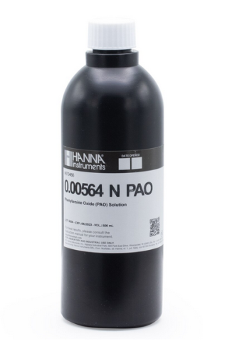 Phenylarsine Oxide (PAO) Standard Solutions, 0.00564N, 500 mL, Hanna Instruments, HI70466