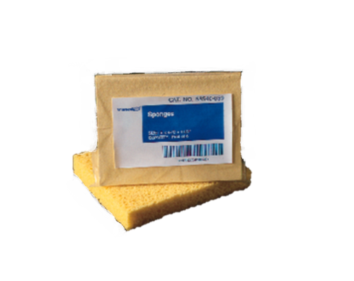 Cellulose Sponge, Fine Pore, 14 x 9.2 x 2.5 cm (5-1/2 x 3-5/8 x 1 in.)