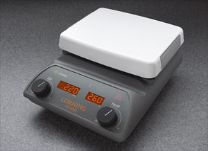 Corning (Registered)  5 x 7 Inch Top PC-420D Stirring Hot Plate with Digital Displays, 120 V/60 Hz (Case of 1)