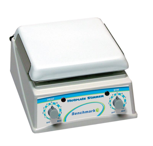 Analog Hotplate Magnetic Stirrer, 7.1 in. x 7.1 in., 230 V, Benchmark Scientific, H4000-HS-E