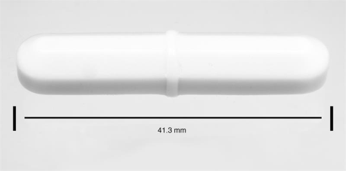 Octagon Spinbar Magnetic Stirring Bars, (1-5/8 x 5/16 in.), PTFE, with Molded-On Pivot Ring, Bel Arts Products, F37110-0158