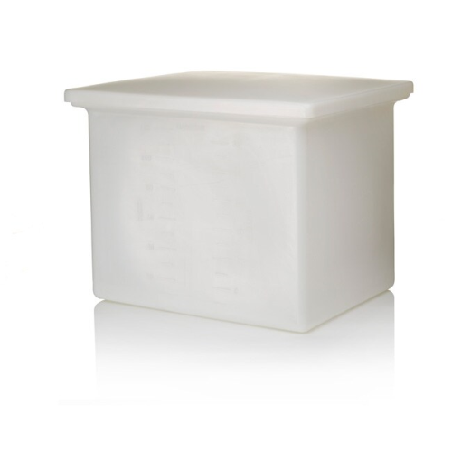 Nalgene Rectangular Tank with Cover, Linear Low-Density Polyethylene (LLDPE), 38 L / 10 gal., 14100-0015