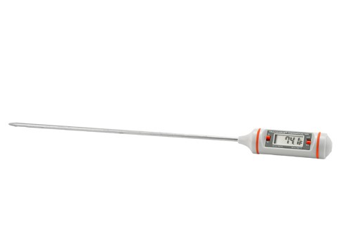 Traceable Extra-Long-Stem Thermometer, Range is 58 to 572 F and 50 to 300 C x 0.1,  Accuracy 1 C, Antylia, 4353