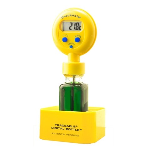 Traceable Digital-Bottle Refrigerator/Freezer Thermometer, Antylia, 4426