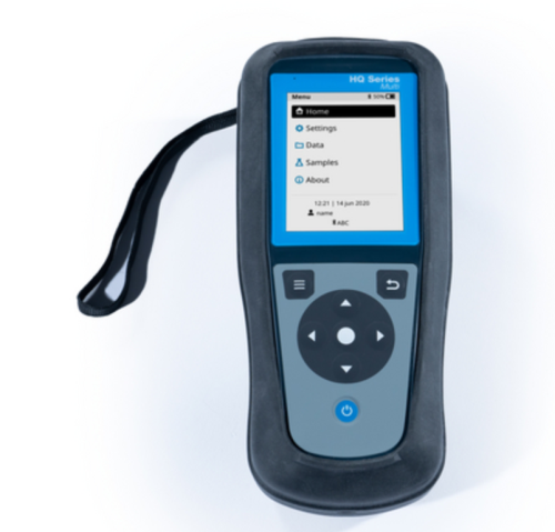 HQ2200 2-Channel Portable Multi-Meter pH, Conductivity, TDS, Salinity, Dissolved Oxygen (DO), ORP, without Electrodes, HACH,  LEV015.53.2200A