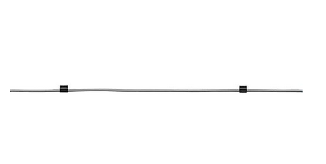 Tubing, Manifold Pump, Two-Stop, 0.76 mm ID, Accu-Rated PVC, Black-Black.