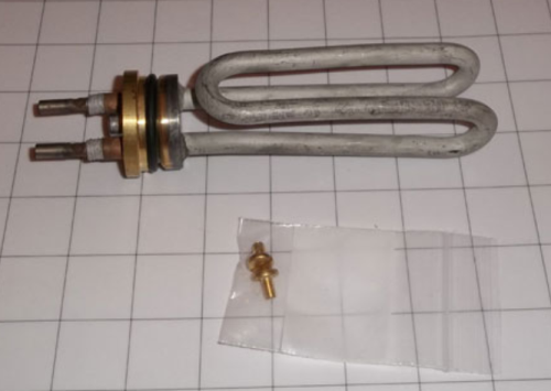 Heating Element for Barnstead 2 gal/hr Classic Still, 1000 watt, 3/03, Thermo Scientific, 07033