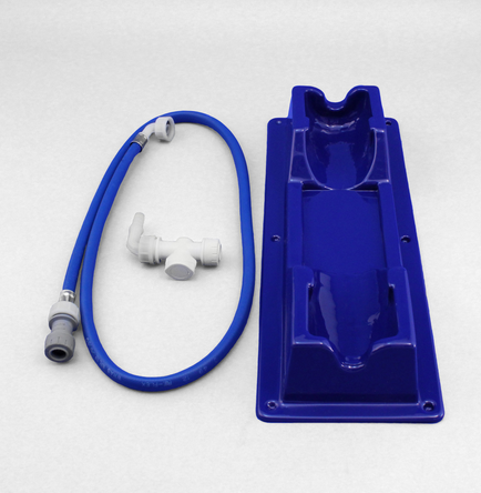 Bracket for Hose Nipple Cartridge Wall Mount, LabStrong Corporation, AY0012-2