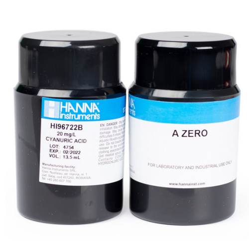 CAL CHECK Standards Cuvette Set for Cyanuric Acid, (Non-Regulated), Hanna Instruments, HI96722-11