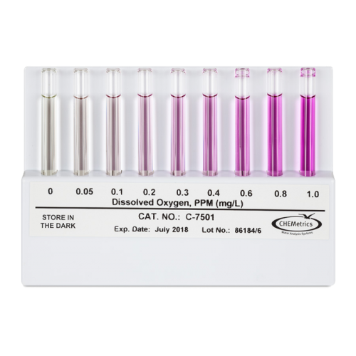 Comparator-Dissolved Oxygen, 0.0-1.0 ppm, Chemetrics, Inc., C-7501  Non-Regulated