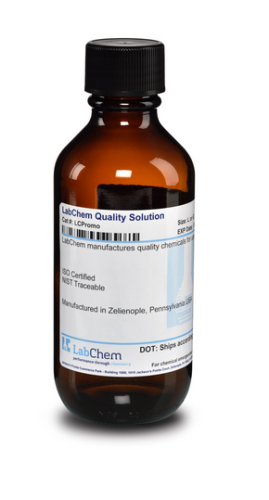 Silver Nitrate, 0.153 N (0.153 M), 500 mL Amber Glass Bottle, Labchem, LC227151
