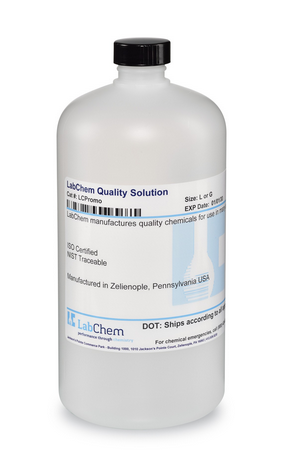 Sodium Hydroxide, 2.0 N (2.0 M), 1 L Poly Bottle, Labchem, LC243802