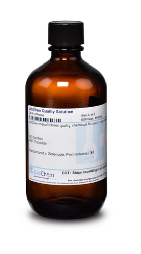 Hydrochloric Acid, 6.0 N (6.0 M), 1 L Amber Glass Bottle, Labchem, LC153702