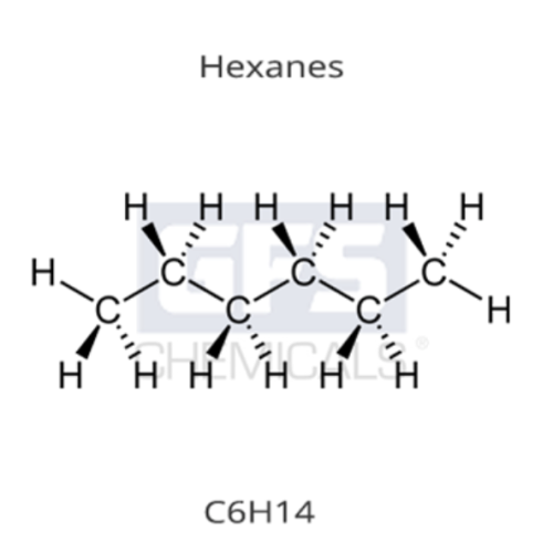 Hexanes, HPLC Grade, 4 L Bottles, 4/CS, GFS Chemicals, 41774