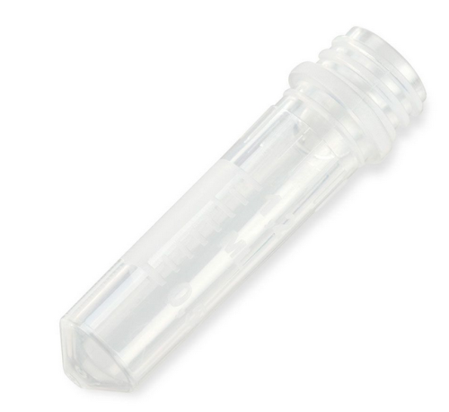 Microtube, 2.0 mL, Polypropylene, No Cap, Non-Sterile, 1000/PK, Globe Scientific, 111732
