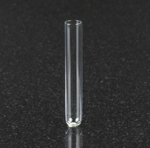 Culture Tube, Borosilicate Glass, 12 x 75 mm, 6 mL, 1000/CS (4 Boxes of 250), Globe Scientific, 1505