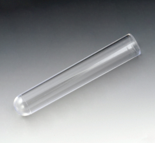 Test Tube, 13 x 75 mm, 5 mL, Polystyrene, 4000/CS (4 Bags of 1000), Globe Scientific, 110470