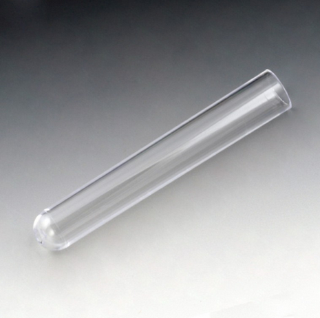 Test Tube, 13 x 75 mm, 5 mL, Polystyrene, 2000/CS (4 Bags of 500), Globe Scientific, 110474