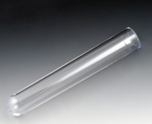 Test Tube, 16 x 100 mm (12 mL), Polystyrene, No Rim, Non-Sterile, 2000/CS (4 Bags of 500), Globe Scientific, 111012