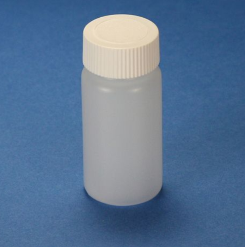 Scintillation Vial, 20 mL, HDPE, with Separate White Screw Cap, 1000/CS, Globe Scientific, 101010
