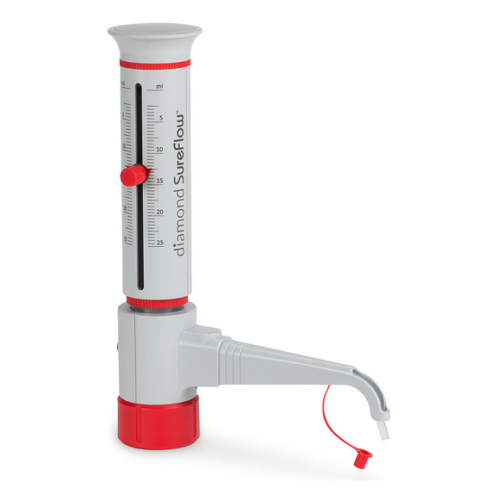Bottle Top Dispenser Adaptor, 45 mm, Globe Scientific, GBTD-ADP-45