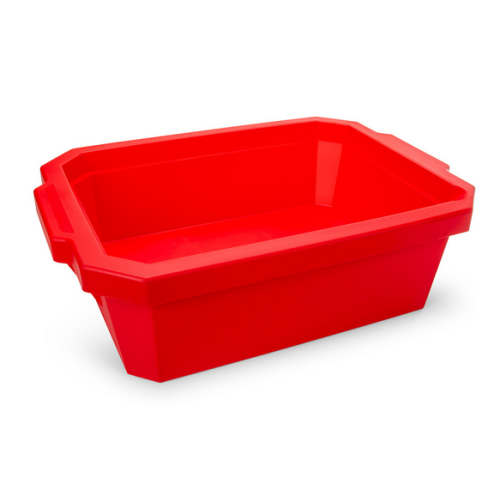 Ice Tray, 9 L, Red, Globe Scientific, 455024R