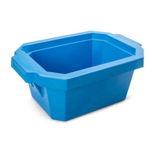 Ice Tray with Lid, 4 L, Blue, Globe Scientific, 455023B