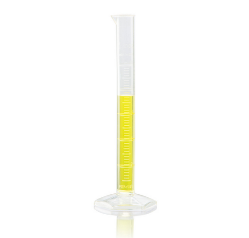 Cylinder, Measuring, Diamond Essentials, Class B, PMP, Molded Graduations, Tall Form, 10 mL, 2/CS,  Globe Scientific, 3703-10