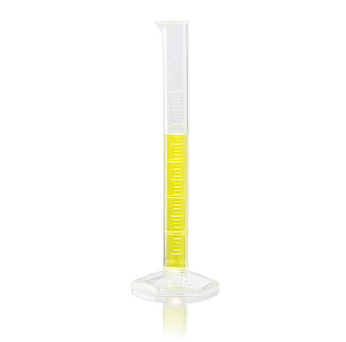 Cylinder, Measuring, Diamond Essentials, Class A, PMP, Molded Graduations, Tall Form, 10 mL, EA, Globe Scientific, 3705-10