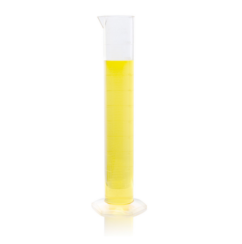 Cylinder, Measuring, Diamond Essentials, Class A, PMP, Molded Graduations, Tall Form, 2000 mL, EA, Globe Scientific, 3705-2M
