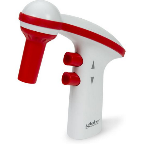 Motorized Serological Pipette Controller, Diamond SeroFlow, Analog, Rechargeable, 120 V 60 Hz, EA, Globe Scientific, 3385