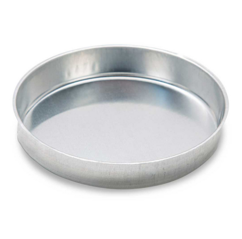 Aluminum Dish, 100 mm x 20 mm, 150 mL, Smooth Wall without Tab, 1000/CS (20 PKs of 50), Globe Scientific, 8310