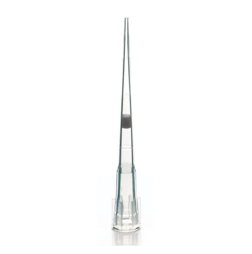 Filter Pipette Tip, 0.1 - 10 microliter, Certified, Universal, Low Retention, Graduated, 45 mm, Extended Length, Natural, STERILE, 9600/CS (10 Boxes with 10 Racks of 96), Globe Scientific, 150803