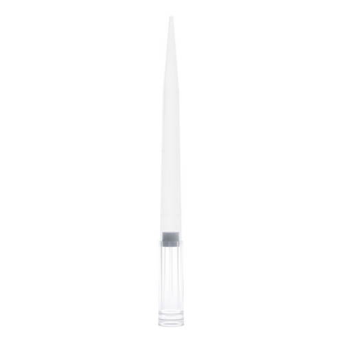 Filter Pipette Tip, 1 - 1000 microliter, Certified, Universal, Low Retention, Graduated, 105 mm, Natural, Extended Length, STERILE, 1920/CS (2 Boxes of 10 Racks of 96), Globe Scientific, 150938