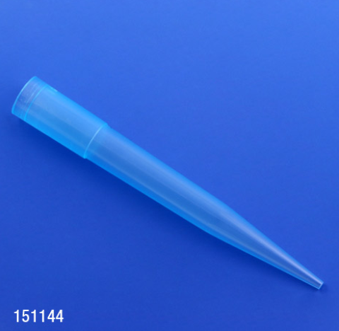 Pipette Tip, 200 - 1000 microliter, Blue, for use with Oxford, 8000/CS (8 Bags of 1000), Globe Scientific, 151144