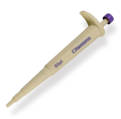 Pipette, Diamond Jr., 50 microliter, Purple, Autoclavable, Globe Scientific, 3322-50