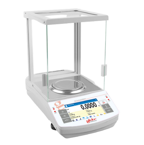 Balance, Analytical, Touchscreen, 310 g x 0.1 mg, External Calibration, 100-240 V, 50-60 Hz, Includes ISO/IEC 17025:2017 Calibration Certificate, Globe Scientific, GBT-314-CT