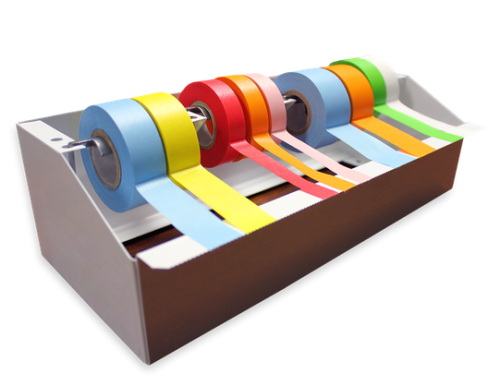 Labeling Tape Dispenser, for 500 in., 12-1/8 in. x  5 in., Globe Scientific, LT-DIS500L