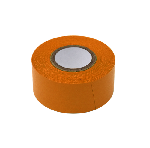 Labeling Tape, 1 in. x  500 in. per Roll, 12 Rolls/CS, Orange , Globe Scientific, LT-1X500N