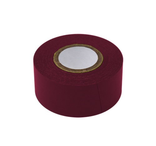 Labeling Tape, 1 in. x  500 in. per Roll, 12 Rolls/CS, Maroon , Globe Scientific, LT-1X500MR