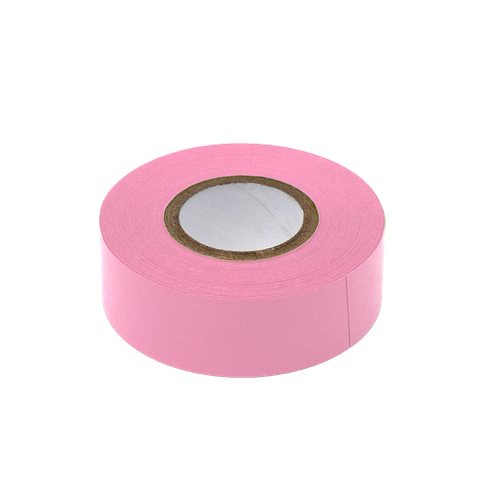 Labeling Tape, 3/4 in. x  500 in. per Roll, 16 Rolls/CS, Pink , Globe Scientific, LT-075X500P