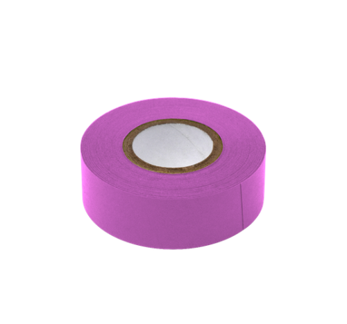 Labeling Tape, 3/4 in. x  500 in. per Roll, 16 Rolls/CS, Magenta , Globe Scientific, LT-075X500M