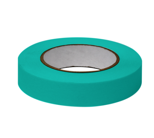 Labeling Tape, 1 in. x  60 yd. per Roll, 3 Rolls/Case, Aqua , Globe Scientific, LT-1X60A