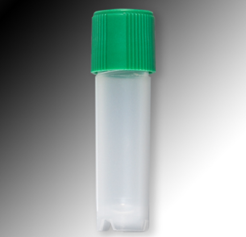 Sample Tube, 2 mL, External Threads, Polypropylene (PP), Round Bottom, Self-Standing (Caps Sold Separately), 1000/CS Total, Globe Scientific, 6032