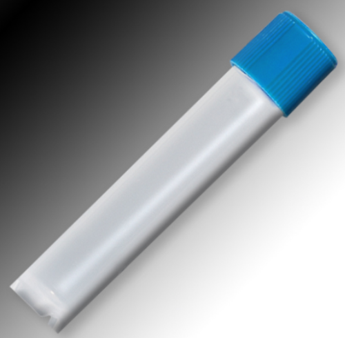 Sample Tube, 3 mL, External Threads, Polypropylene (PP), Round Bottom, Self-Standing (Caps Sold Separately), 1000/CS Total, Globe Scientific, 6033