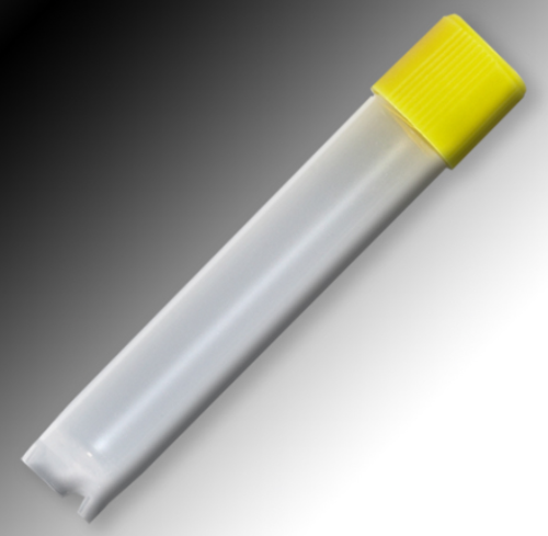 Sample Tube, 4 mL, External Threads, Polypropylene (PP), Round Bottom, Self-Standing (Caps Sold Separately), 1000/CS Total, Globe Scientific, 6035