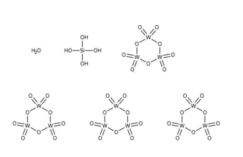 Tungstosilicic Acid Hydrate, Reagent Grade, 50 g, Thermo Scientific 39651
